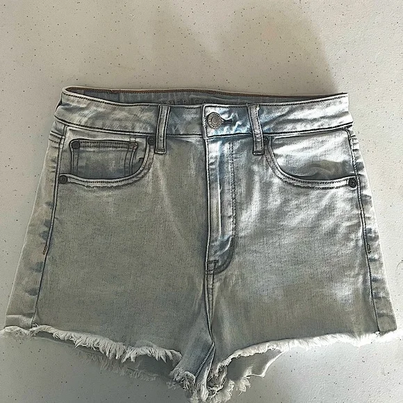 American Eagle super high rise shortie - Picture 1 of 4